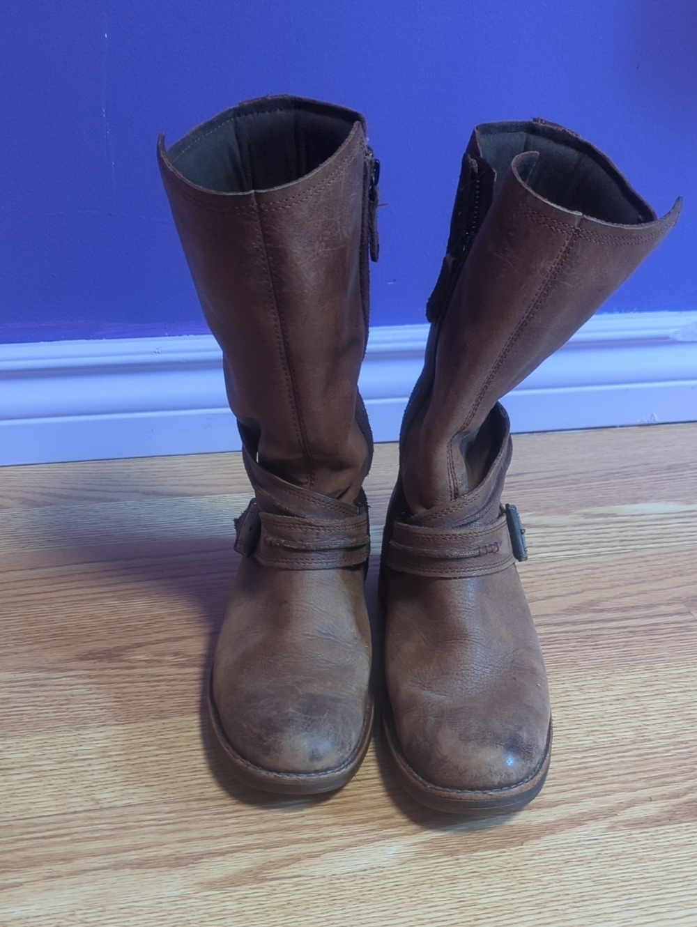 Timberland Brown and Black Logo-Accented Boot Sole